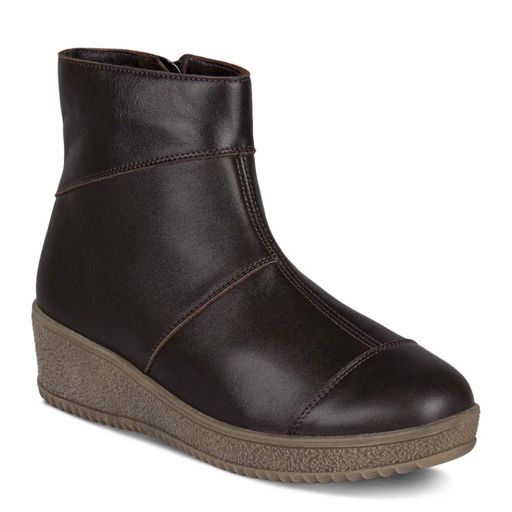 Полусапоги ортопедические Dr Thomas женские DTD-561-5 коричневые.