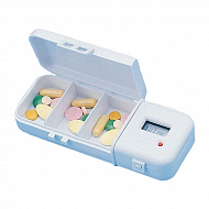 Контейнер для таблеток HP с электронным таймером HA-4133 3 секции.