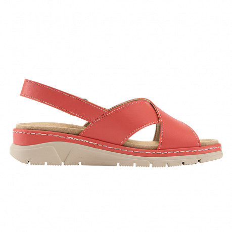 Сандалии Suave Mostar женские 12505T-1P28,1P28 коралловые. Изображение 2 из 4