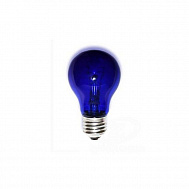 Лампа накаливания 230-60 индикатор синий А55.