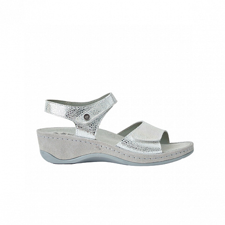 Сандали Mubb женские 7927-23-10 серебряные. Изображение 2 из 5