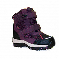 Ботинки Орсетто зимние мембранные для девочек 9811 фиолетовый.